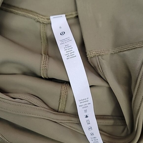 Lululemon Nulu and Crisscross Mesh Stirrup Tight size 8 - Picture 3 of 4